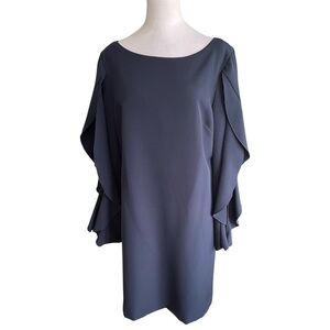 NWT Vince Camuto Navy Shift Dress Size 14